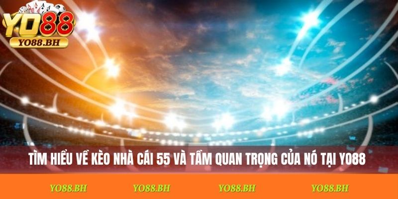Tìm hiểu về kèo nhà cái 55 và tầm quan trọng của nó tại Yo88