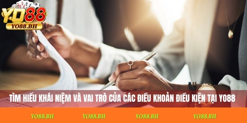 Tìm hiểu khái niệm và vai trò của các điều khoản điều kiện tại Yo88